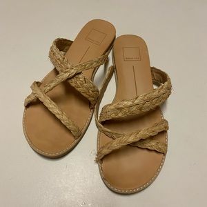 Dolce Vita braided sandals, size 10